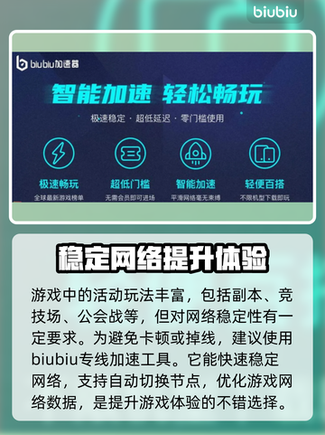 天命之子加速器推荐🌟手游党必看！🚀截图3