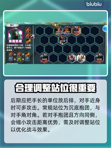 云顶之弈🔥主C阵容攻略，轻松上分秘籍！截图3