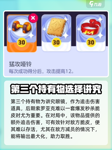 宝可梦大集结索罗亚克持有物怎么选介绍截图5