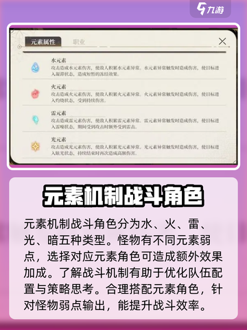 黑色信标元素配队攻略介绍截图2