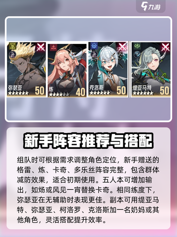 伊瑟：新手必看🔥最强配队技巧分享！🎮截图2