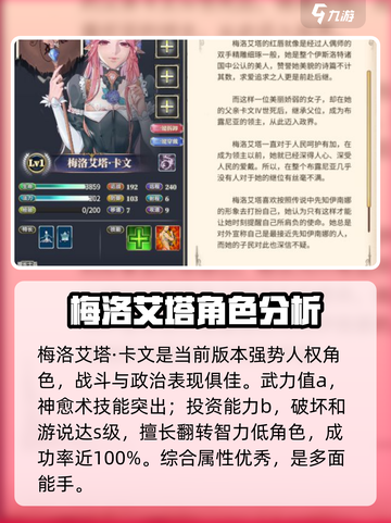 伊格利亚战记英雄攻略介绍截图5
