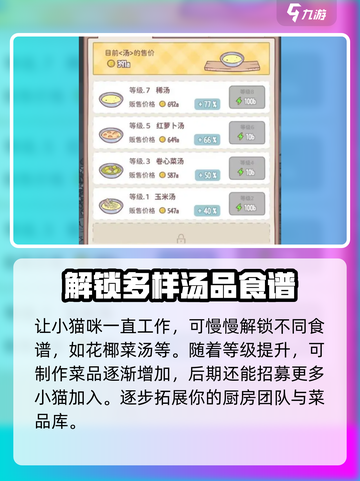 猫咪和汤花椰菜🔥秘籍大公开！轻松获取超简单 Gameplay⚡截图3