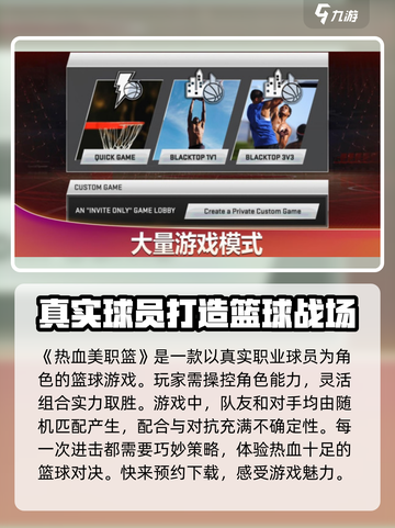 热血美职篮好玩吗介绍截图2