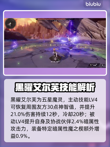 🔥二重螺旋黑曜艾尔芙魔灵觉醒！💥截图2