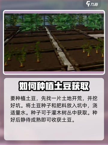 方舟生存进化手游土豆怎么获得介绍截图4