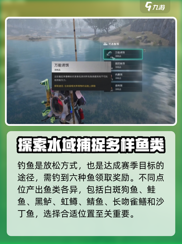 七日世界钓鱼点位有哪些介绍截图2
