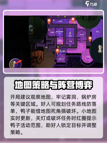 鹅鸭杀手游小地图有什么用介绍截图2