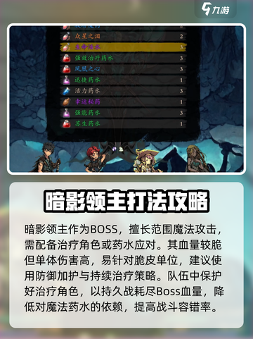 无名者屠龙暗影领主怎么打介绍截图2