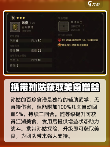 大江湖之苍龙与白鸟🔥孙姑获取及技能全解析！截图4