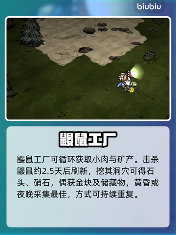 【饥荒】鼹鼠工厂暴富秘籍💸截图4