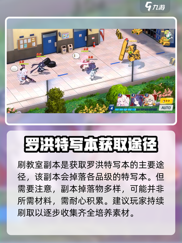 蔚蓝档案罗洪特写本怎么获得介绍截图3