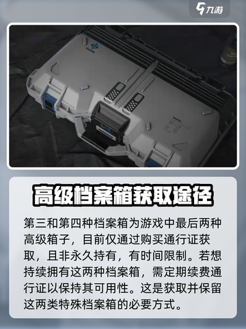 三角洲行动档案箱怎么获取介绍截图5