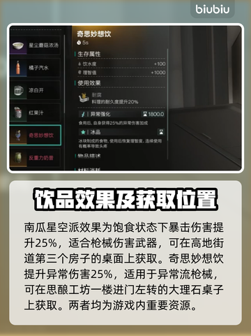 《七日世界》食谱大揭秘🔥游戏必备⚡截图2