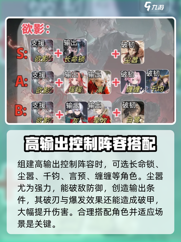 归龙潮长命锁阵容🔥超强配队攻略🎉截图2