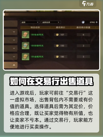 塔瑞斯世界💰金币交易秘籍🔥玩家必看！截图2