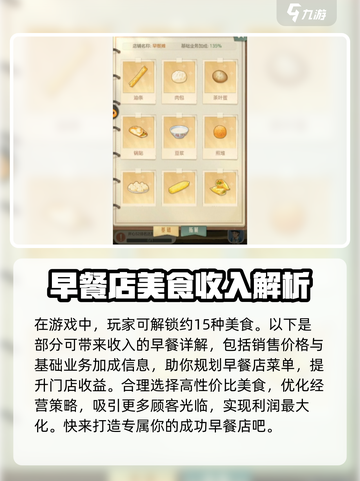时光杂货店料理菜单有哪些介绍截图2