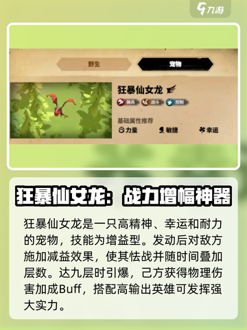 万龙觉醒🔥最强宠物搭配攻略来了！快来看看谁是王者ペット截图5