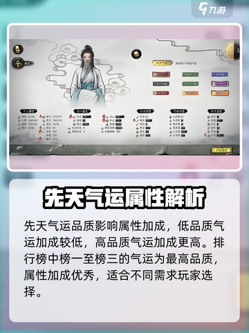 鬼谷八荒初始气运排行一览介绍截图3