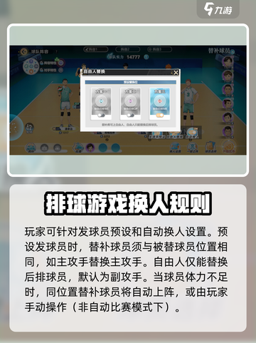 排球少年手游🔥替补球员玩法大揭秘！你绝对想不到的作用✨截图3