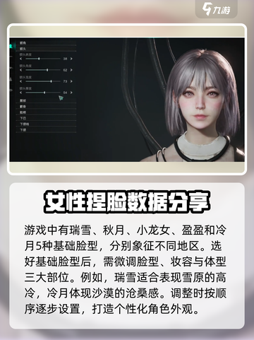七日世界捏脸女数据分享介绍截图2