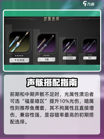 🔥鸣潮主角声骸搭配曝光！💥截图2