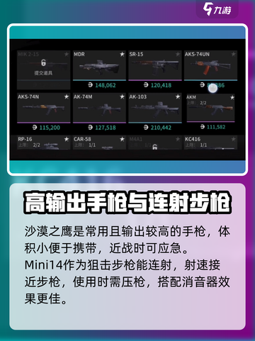 萤火突击枪械排行一览介绍截图4