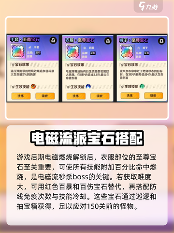 向僵尸开炮宝石技能搭配选择介绍截图4