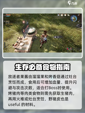荒野起源食物有哪些介绍截图3
