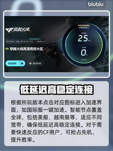CF闪退💥？这个加速工具让你畅玩不卡！截图5