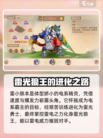 西普大陆手游🔥雷光狼王超全介绍来啦！截图2