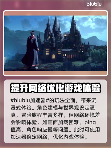 霍格沃茨之遗卡顿？加速器搞定！🚀✨截图2