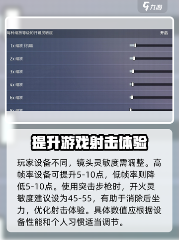 远光84灵敏度推荐多少介绍截图3