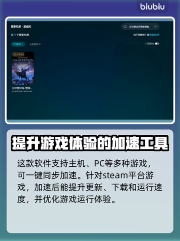 艾尔登法环黑夜君临预下载慢？用这个加速器⚡🎮截图5