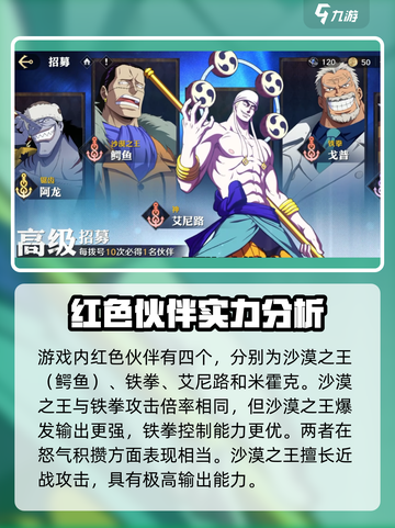 航海王壮志雄心红色伙伴有哪些介绍截图2