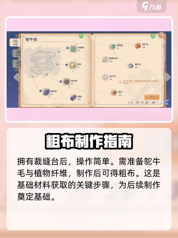 《沙石镇时光》驼牛站建造材料大曝光🔥快来看看都需要啥！截图3