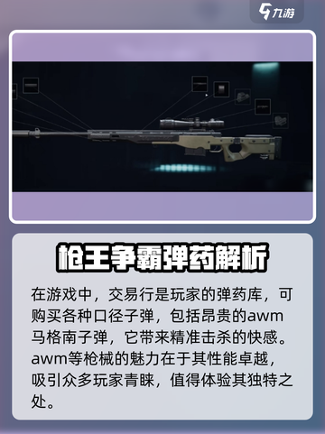 三角洲行动awm子弹在哪买介绍截图2