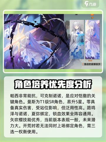 龙族卡塞尔之门🔥角色梯度榜：必练角色大起底！截图3