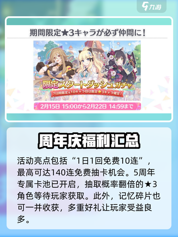 公主连结5周年活动介绍介绍截图3