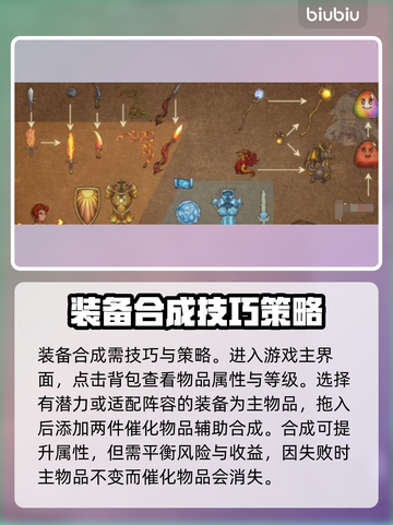 背包乱斗装备合成大揭秘💥，游戏党必看！截图4