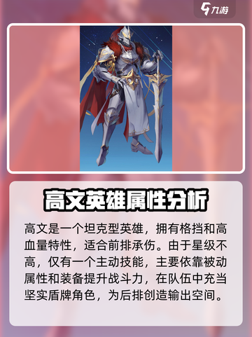 永夜降临🔥复苏骑士高文技能强度分析⚡游戏必备截图2