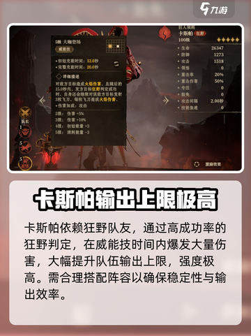 龙息神寂卡斯帕强度解析介绍截图4
