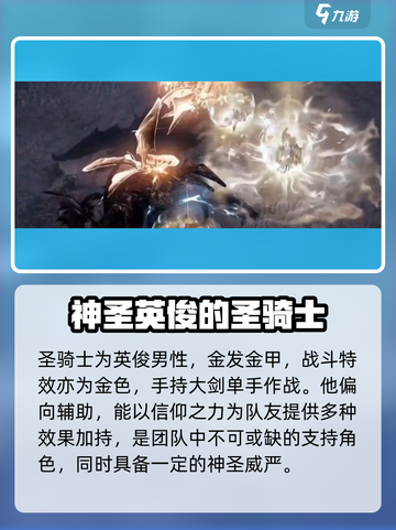 命运方舟圣骑士有女角色吗介绍截图3