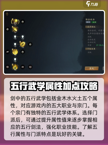 剑中五行武学怎么玩介绍截图2