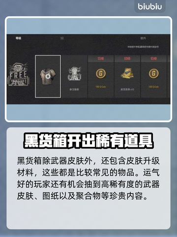 绝地求生🔥黑货票券大揭秘！📌截图4