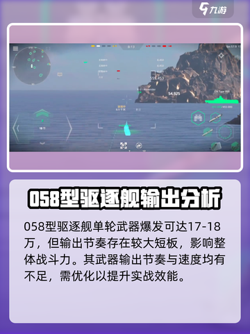 现代战舰058驱逐舰怎么样介绍截图4