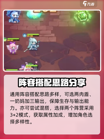 指尖像素城阵容怎么搭配介绍截图3