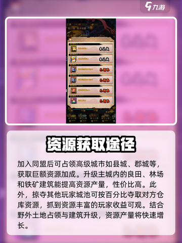 上吧主公攻略大全介绍截图5