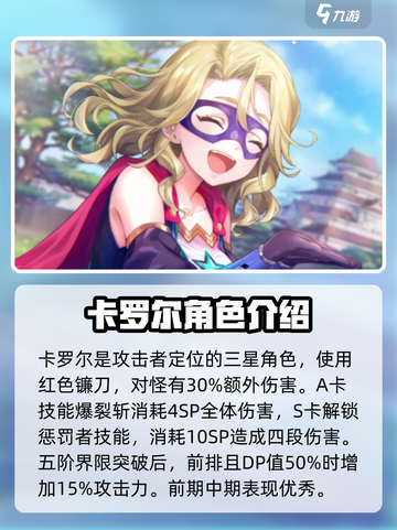 炽焰天穹角色选什么好介绍截图5