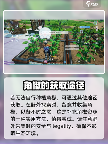 创造吧我们的星球🔥角椒种植与获取攻略来啦！截图5